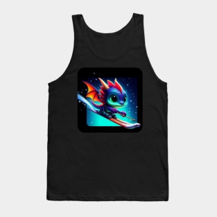 Rufie the Dragon - Skiing #41 Tank Top